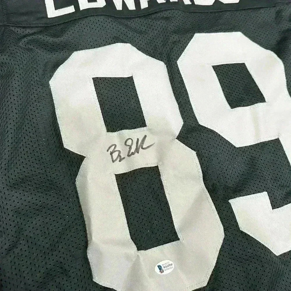 Bryan Edwards Signed Autographed Las Vegas Raiders Custom Jersey (Beckett COA) - Picture 3 of 6